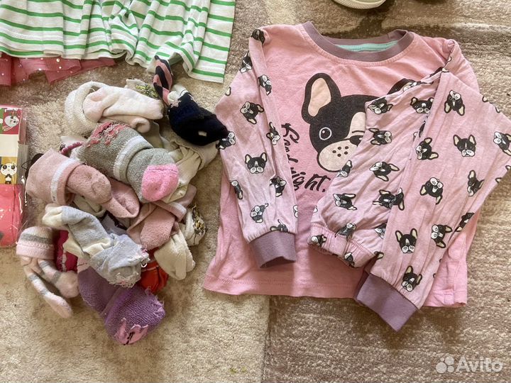 Пакет вещей на девочку 98 104