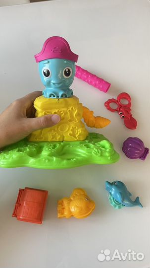 Осьминог плей до Play doh