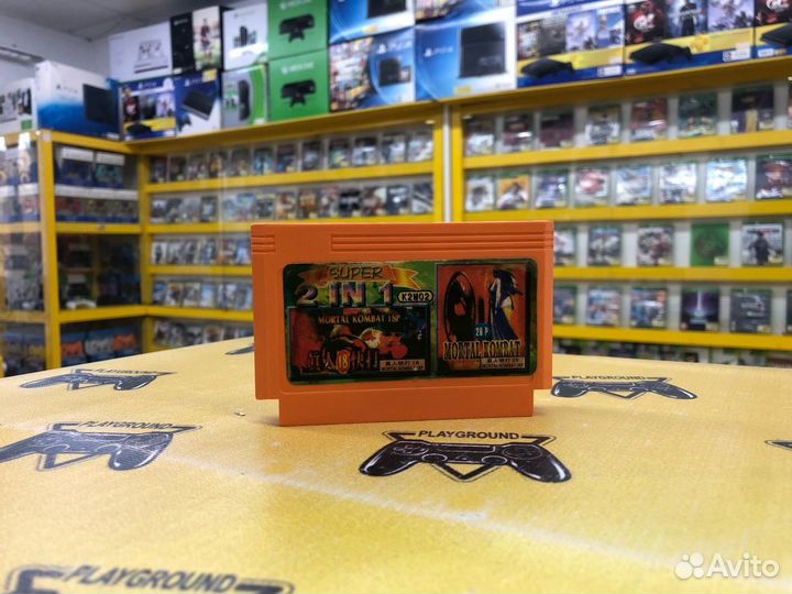 Mortal Kombat 2 in 1 Dendy