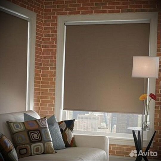Рулонные шторы Блэкаут на заказ 