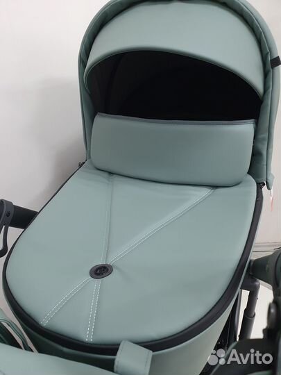 Roan (Bass next) 2в1 \ Коляска модульная, кожа