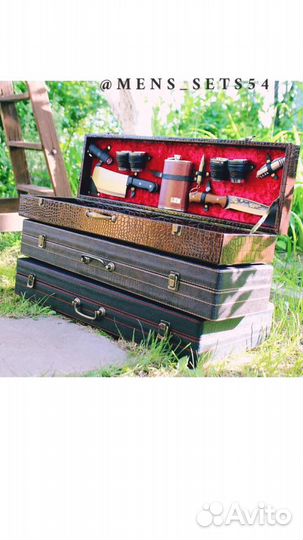 Подарочный набор шампуров в кейсе/ шашлычный набор