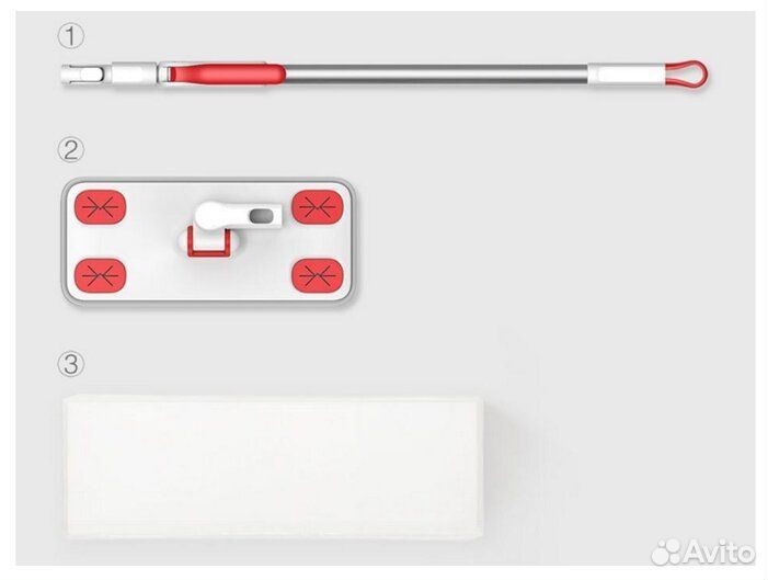 Швабра Xiaomi Yijie YS-01 Non-Woven Disposable Mop