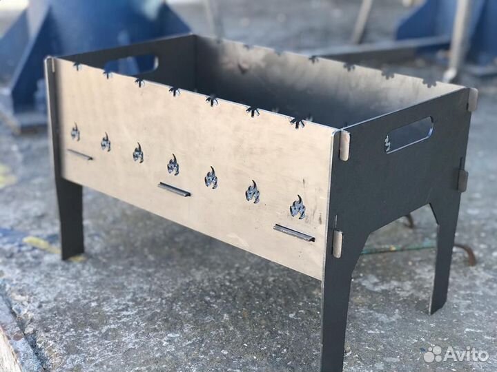 Мощнейший мангал разборной