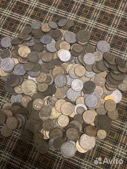 Монеты СССР и Российские рубли 90-х