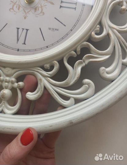 Красивые настенные часы с тихим ходом Италия