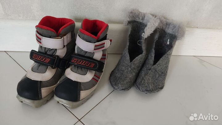 Лыжные ботинки spine р31