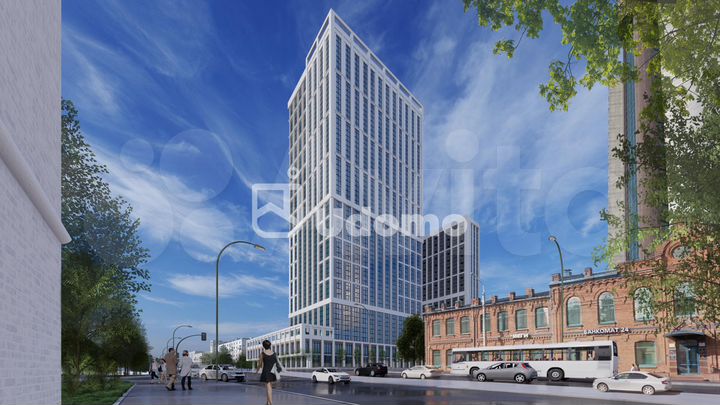 Квартира-студия, 24,3 м², 23/32 эт.