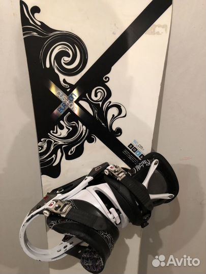 Комплект сноуборд, custom x 160