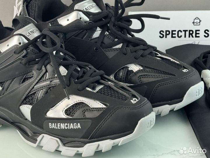 Кроссовки Balenciaga Track Sneaker Black Silver