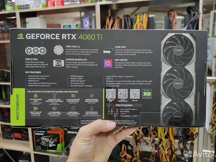 RTX 4060 Ti Новая