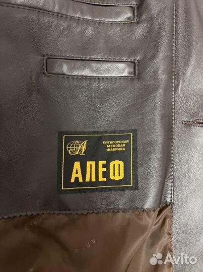 Шуба мужская натуральная размер 58