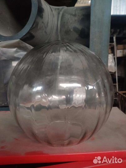 Светильник винтаж подвесной шар матовый прозрачный
