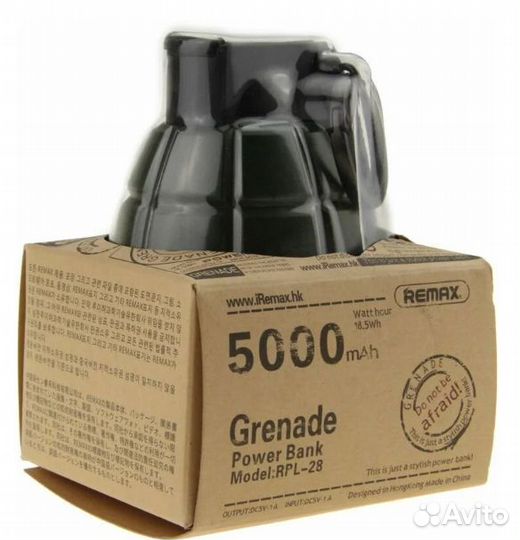 Повербенк в виде гранаты Remax RPL-28