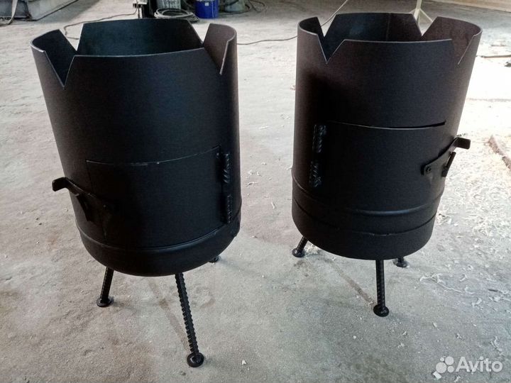 Печка под казан