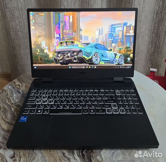 Игровой ноутбук Acer i5/RTX3050/16/SSD