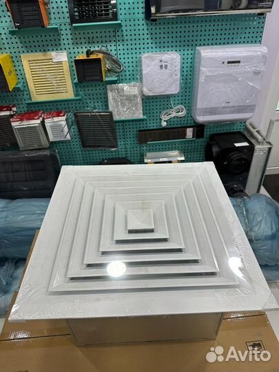 Диффузор потолочный квадратный 600 600 Анемостат