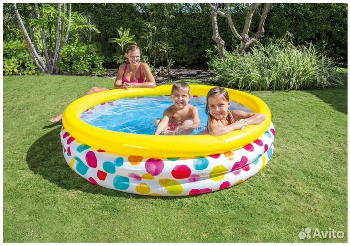 Детский надувной бассейн