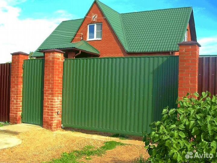 Забор из профлиста