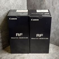 Canon RF 100mm f/2.8L Macro IS USM, новые-гарантия