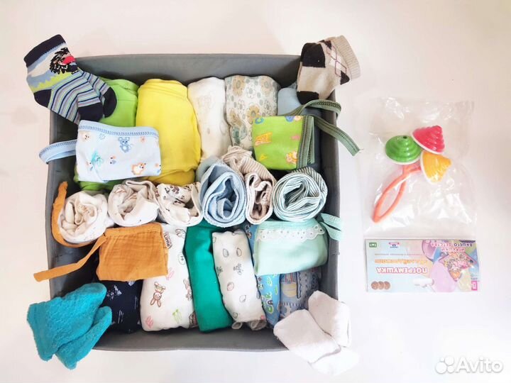 Детские вещи для новорожденных пакетом