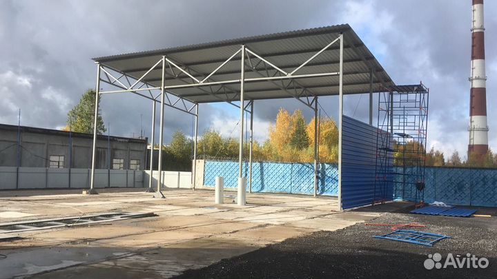 Быстровозводимые ангары, склады, навесы