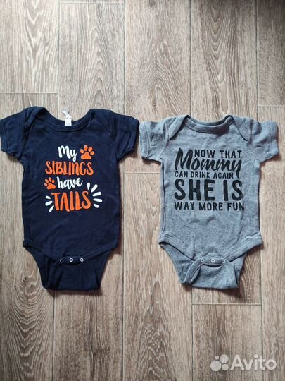 Боди детские 80 86