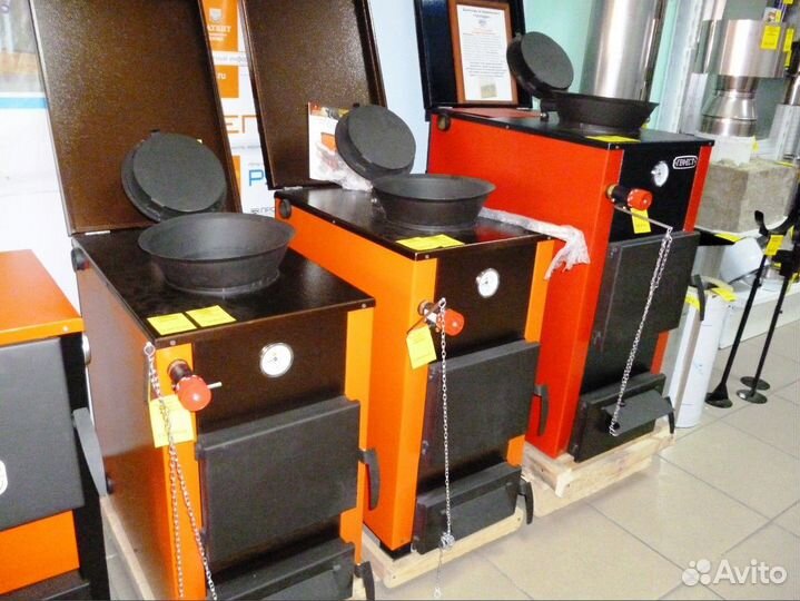 Твердотопливный котел