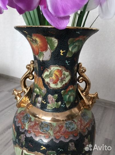 Посуда разная,ваза напольная