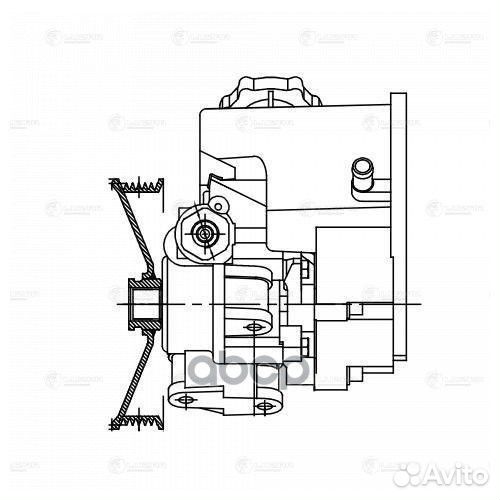 LPS 1501 насос гур Mercedes-Benz C (W204) 07