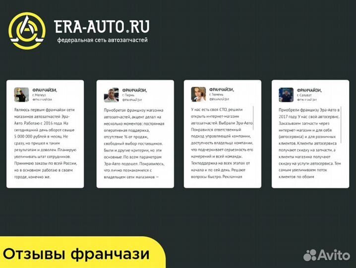 Прибыльная франшиза автозапчастей под ключ