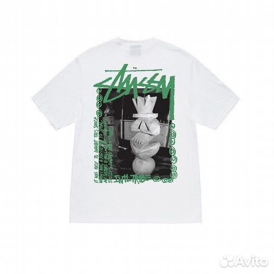Футболка Stussy WTF Белая