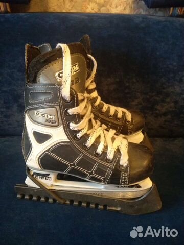 Коньки хоккейные ссм