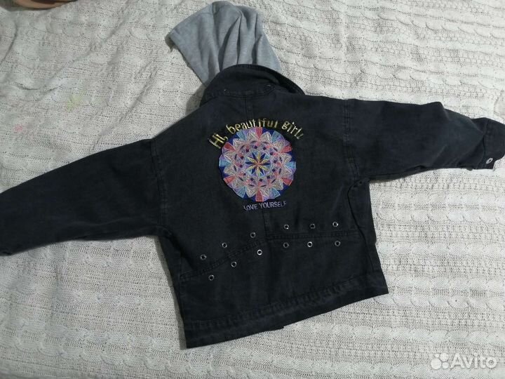 Вещи на девочку 8-9 лет джинсовка, костюм