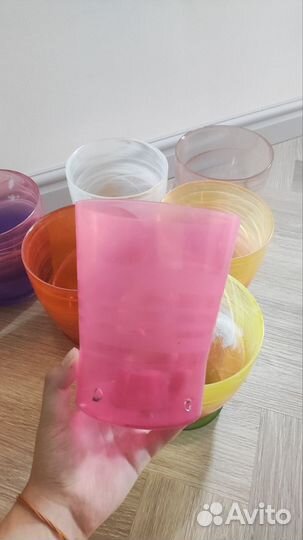 Горшок стеклянный для орхидей