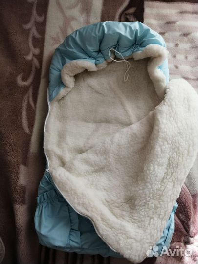 Конверт на выписку зимний