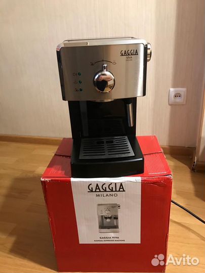 Кофеварка gaggia viva