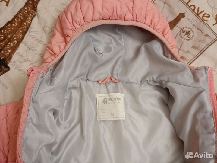 Куртка демисезонная для девочки 92