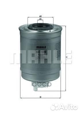 KC109 фильтр топливный Ford Transit 2.5 Di/DTi