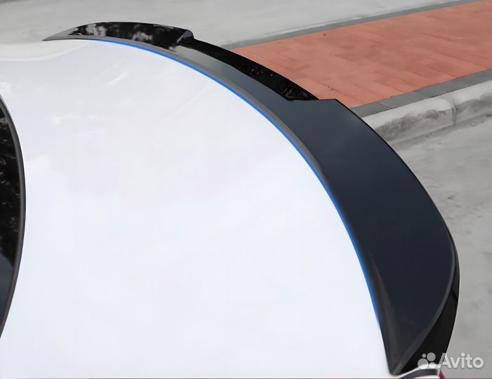 Hyundai elantra 6 спойлер М-стиль черный глянец