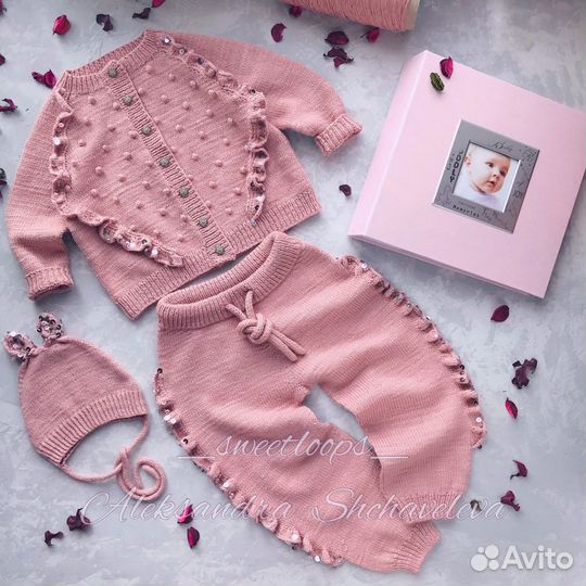 Чепчик для новорожденного