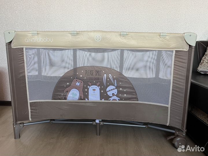 Детская кровать манеж Amarobaby