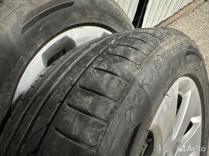 Колёса Opel R17 с новой резиной