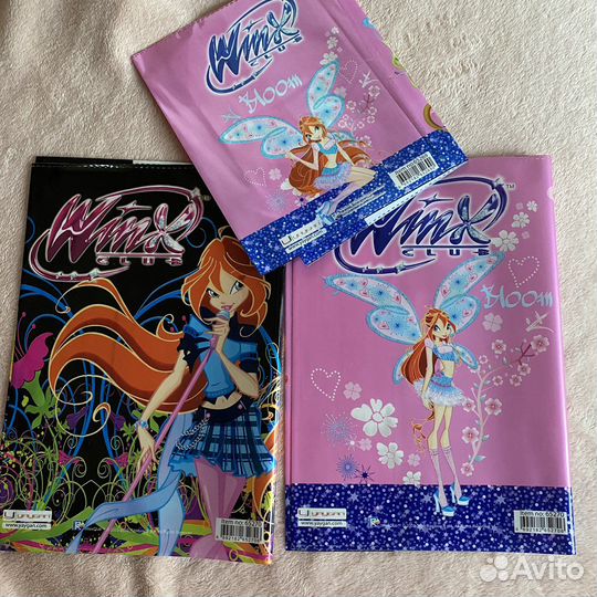 Обложки на тетради/учебники Винкс