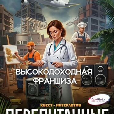 Франшиза Квест для детей «Профессии»
