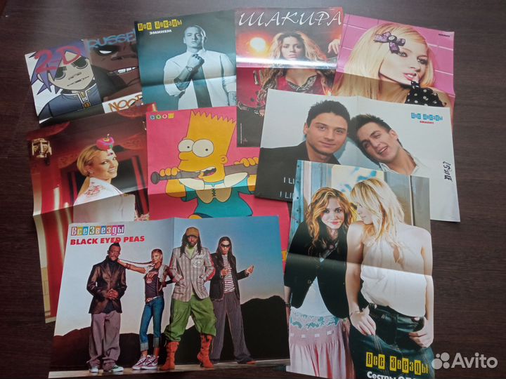 Коллекция звёзд шоу-бизнеса