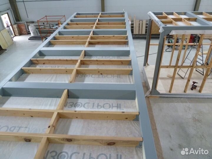 Модульный дом на стальном каркасе MfL