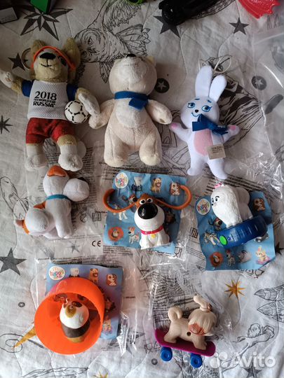 Игрушки хеппи мил из Макдональдса