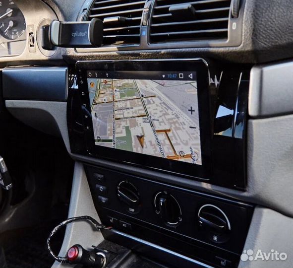 Магнитола 9 дюйм Андроид BMW X5 Unison