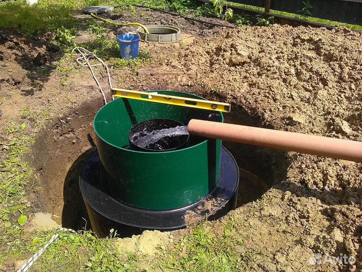 Септик и кессон под ключ. Обустройство скважины